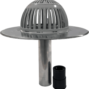 Aluminum 3-Bolt RetroDrains - Recessed Deck