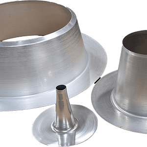 Spun Aluminum Tall cones